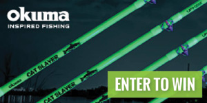 okuma fishing rod giveaway