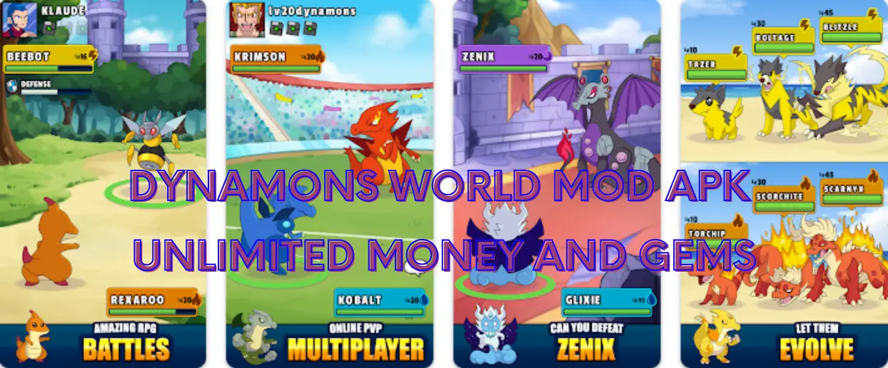 Dynamons World Mod Apk Unlimited Money And Gems