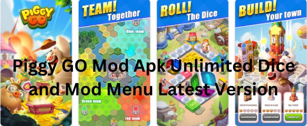 Piggy GO Mod Apk Unlimited Dice and Mod Menu Latest Version